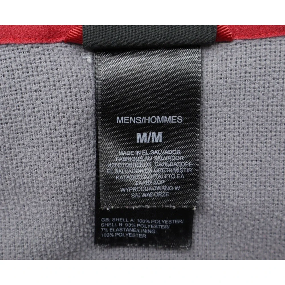The North Face Men's Canyonlands Grey 1/4 Zip Pullover Sweatshirt Sz M